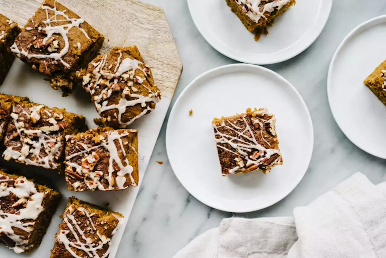 Protein-Packed Cinnamon Toast Crunch Blondie Recipe | Well+Good