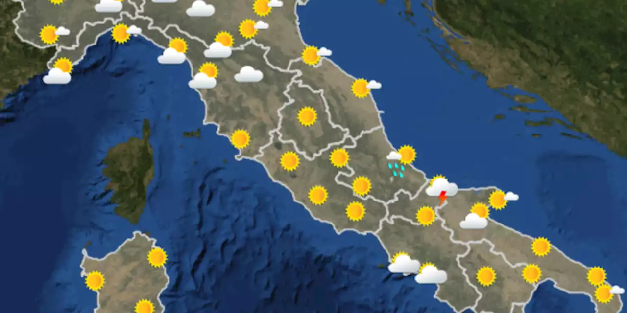 Le previsioni meteo per domenica 11 settembre - Il Post