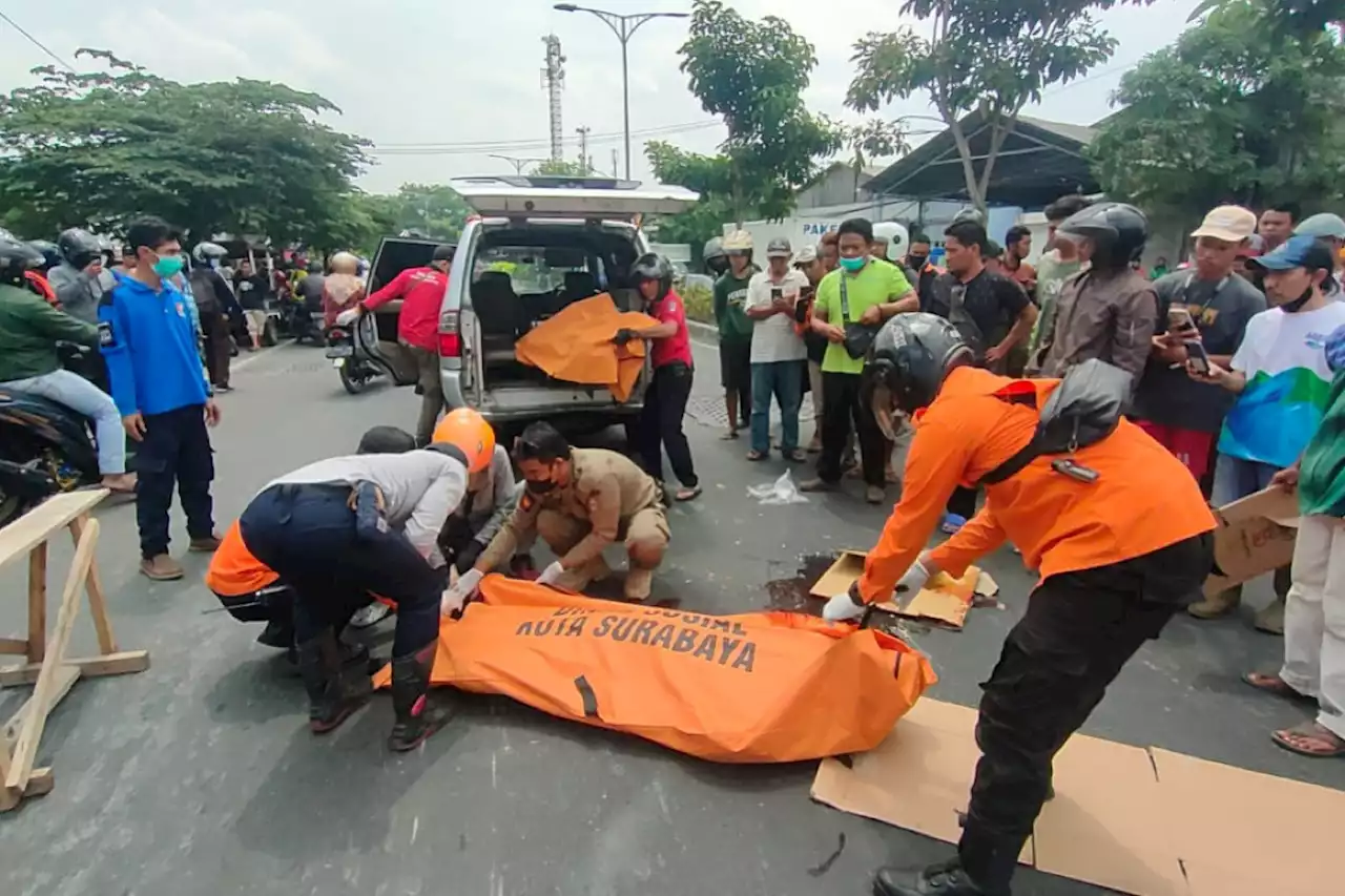 Kecelakaan Roda Dua Vs Truk di Manukan Kulon, Pengendara Motor Tewas Terlindas, Ngeri