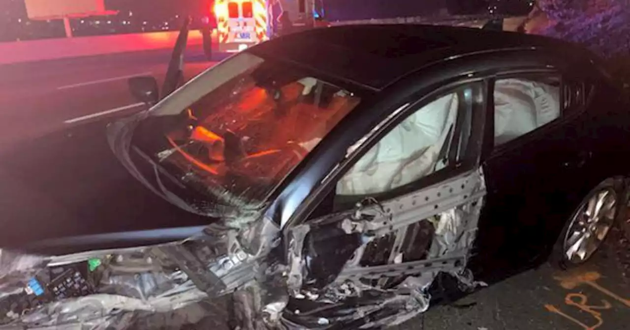 UPDATE: CHP officer, two others injured in Highway 280 wrong-way DUI crash in Daly City