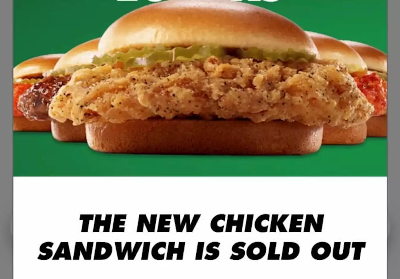 SOLD OUT: Wingstop’s newest chicken sandwich sells out nationwide within a week after its debut