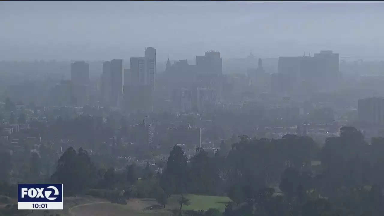 Wildfire smoke enters Bay Area prompting air quality advisory