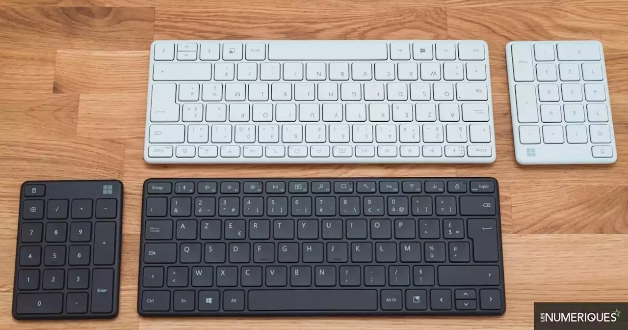 Bon plan – Le clavier Microsoft Designer Compact Keyboard Gris glacier '5 étoiles' à 51,46 € (-22%)