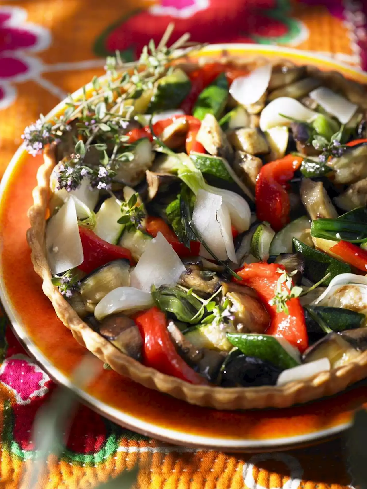 Tarte aux légumes du soleil