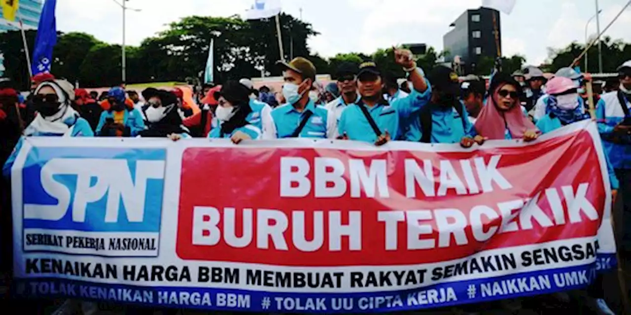 Buruh akan Demo Tolak Kenaikan Harga BBM Sebulan Penuh Sepanjang September | merdeka.com