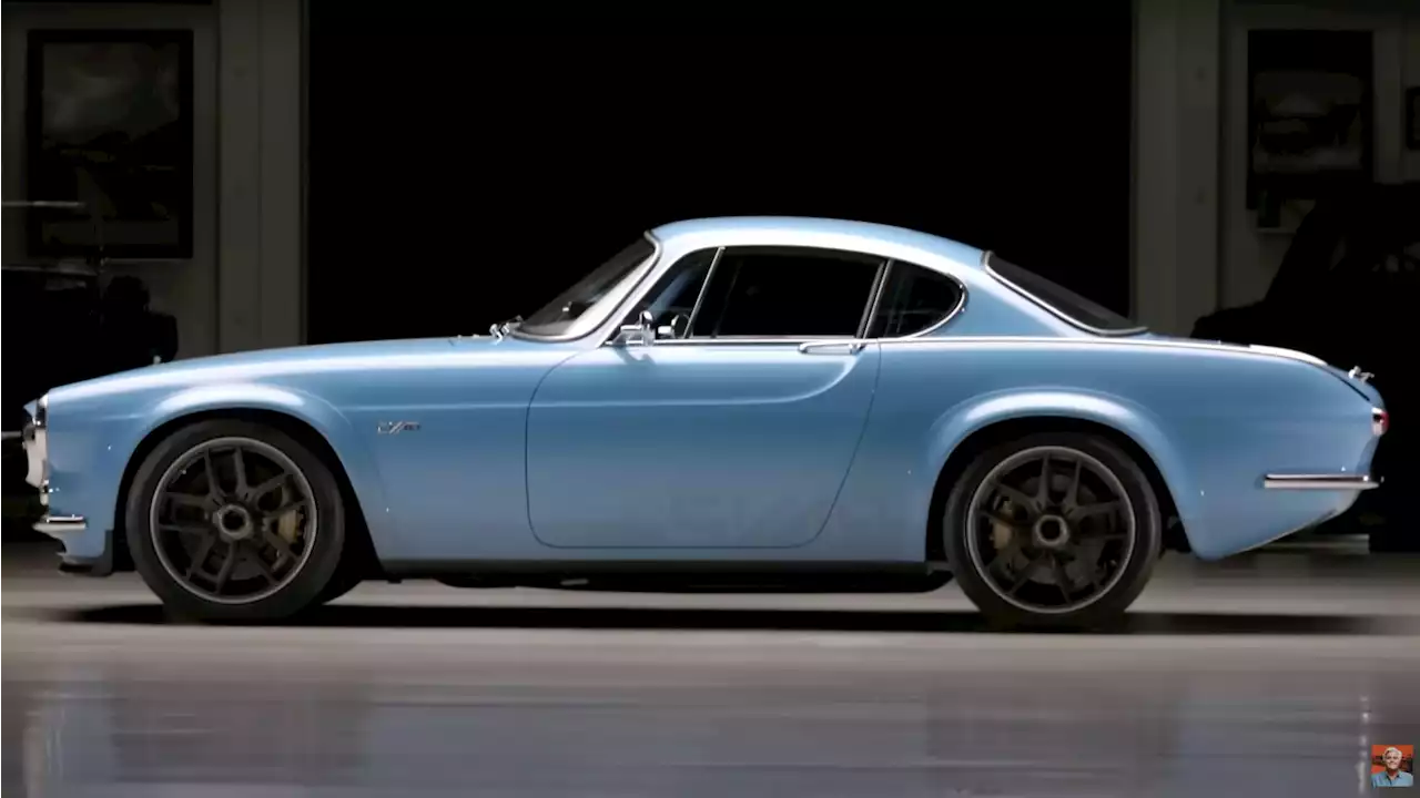 Volvo P1800 Cyan races into Jay Leno's Garage