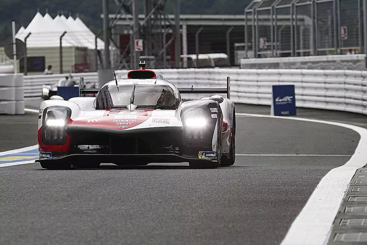 Fuji WEC: Toyota completes practice clean sweep