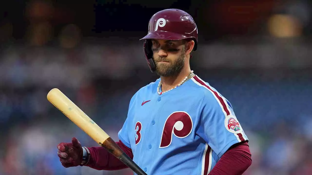 Slumping Bryce Harper Gets a Rest, Will Return Saturday for Phillies