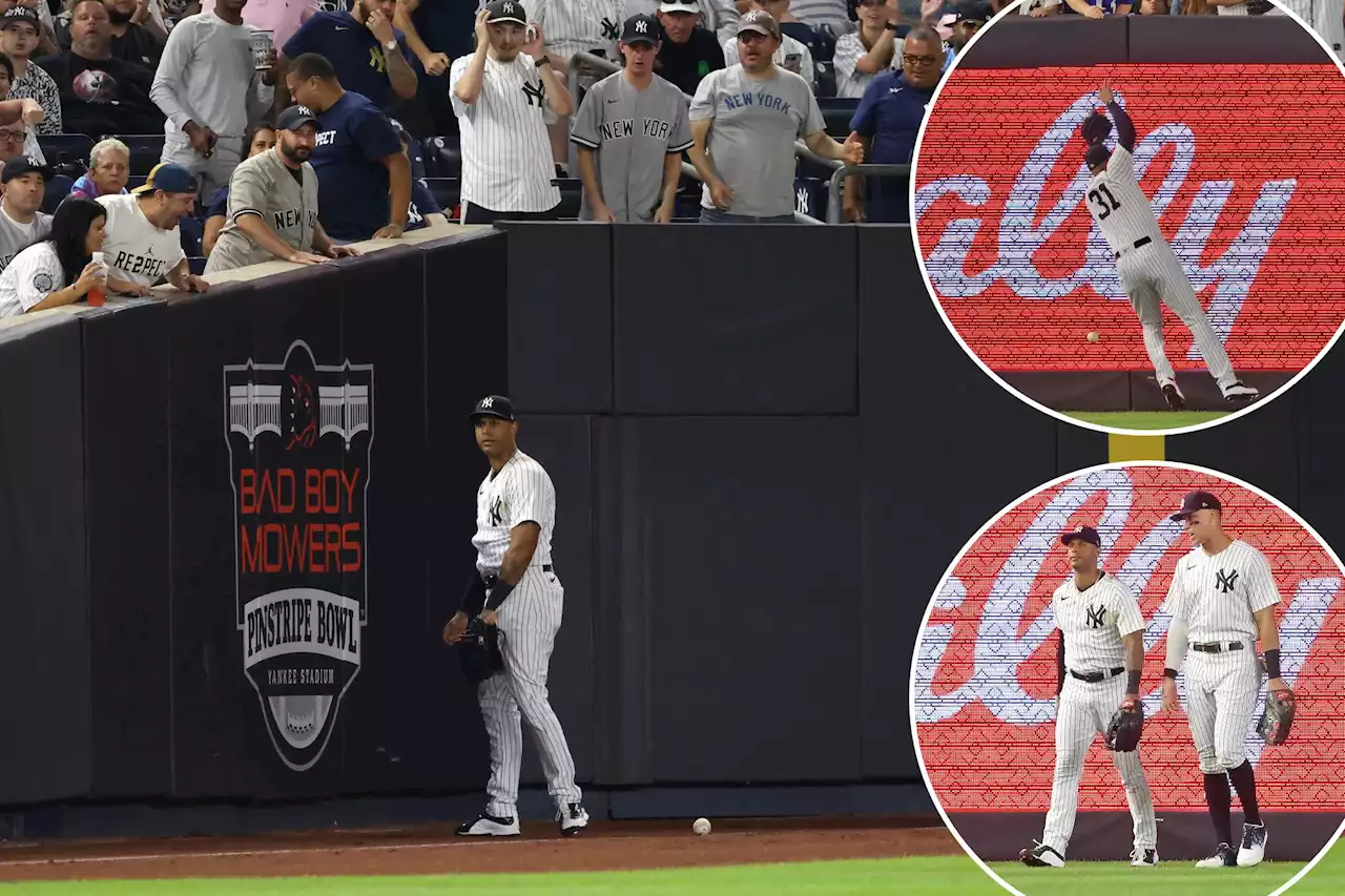 Aaron Hicks’ embarrassing miscues reveal just how far Yankees have fallen