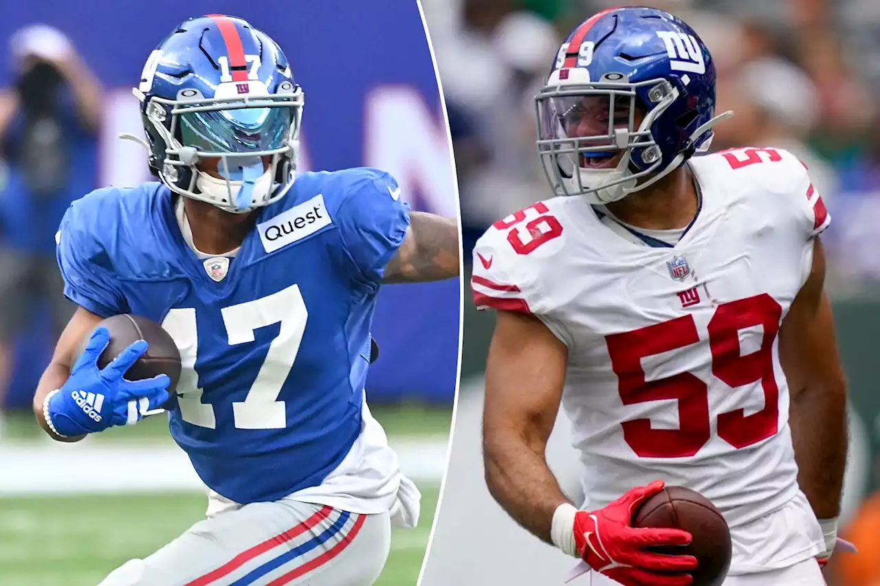 Five under-the-radar Giants players to watch in Week 1