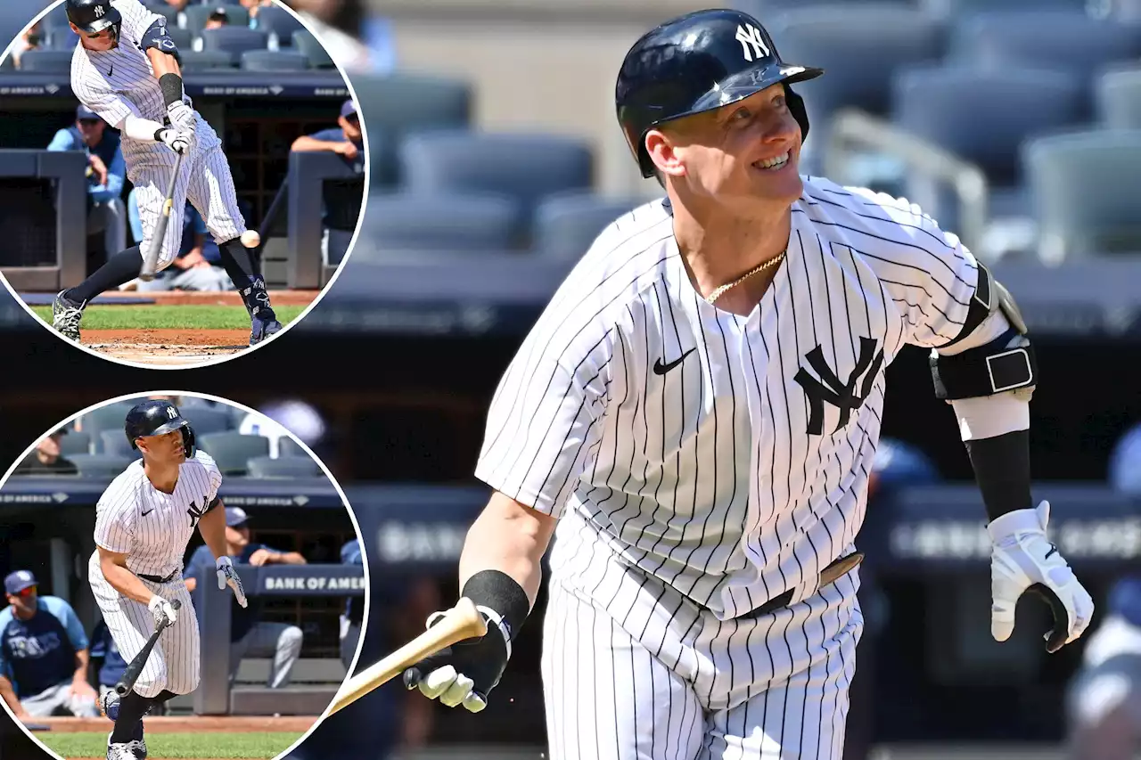 Yankees cruise past Rays as offense finally breaks out in historic fashion