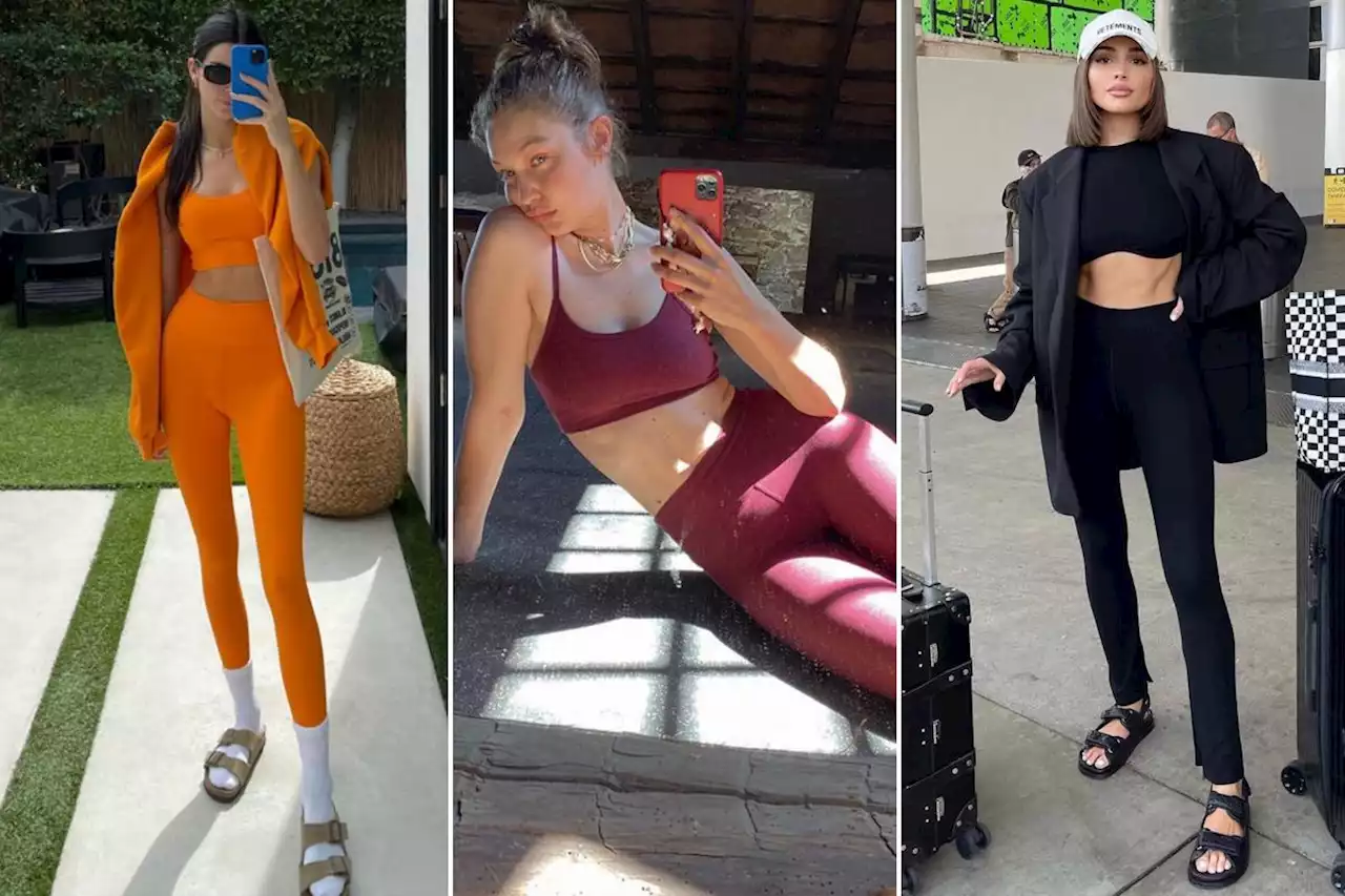 We tried the ribbed leggings Gigi Hadid and Kendall Jenner love