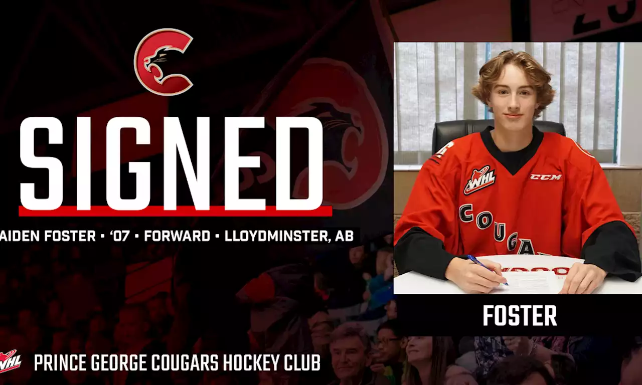 Cougars sign forward Aiden Foster