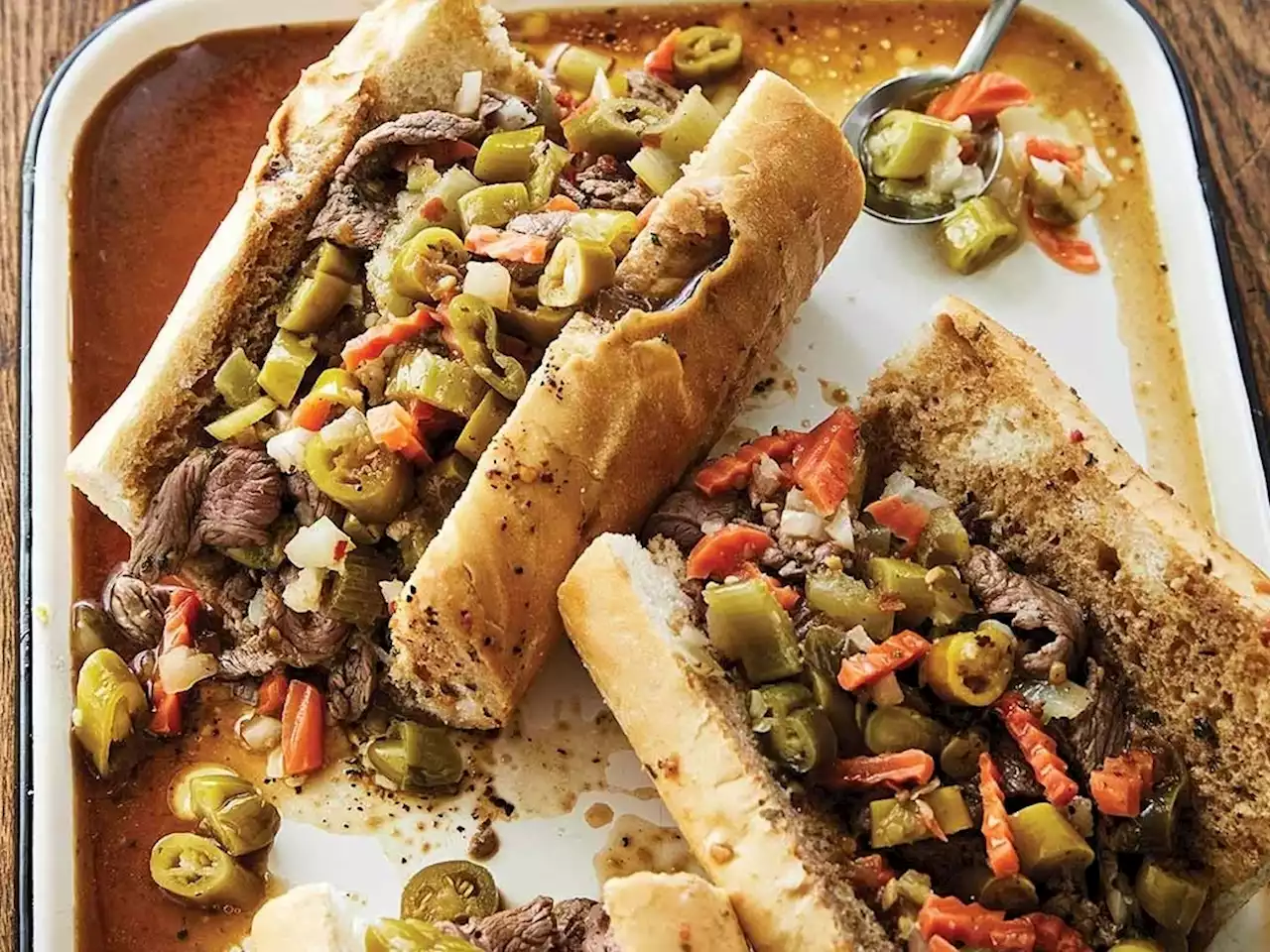 Chicago-Style Italian Beef Sandwiches