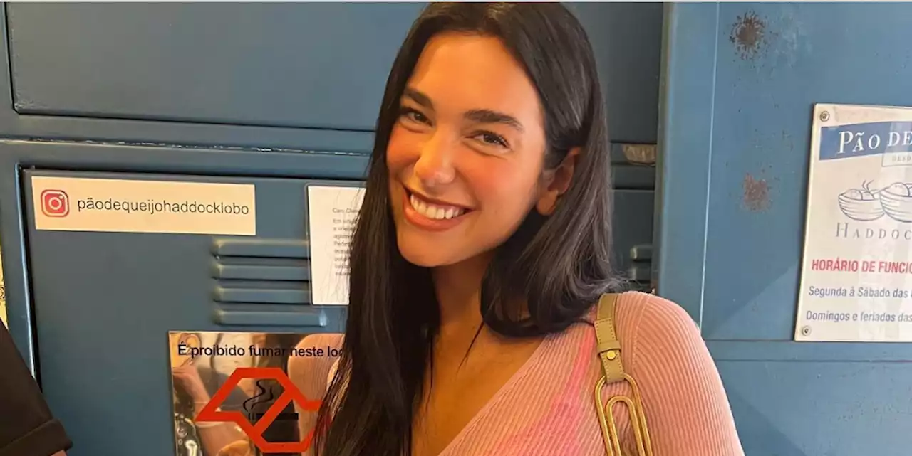 Dua Lipa Is Serving Y2K Hottie in a Neon Pink Bra and Shiny Mini Skirt