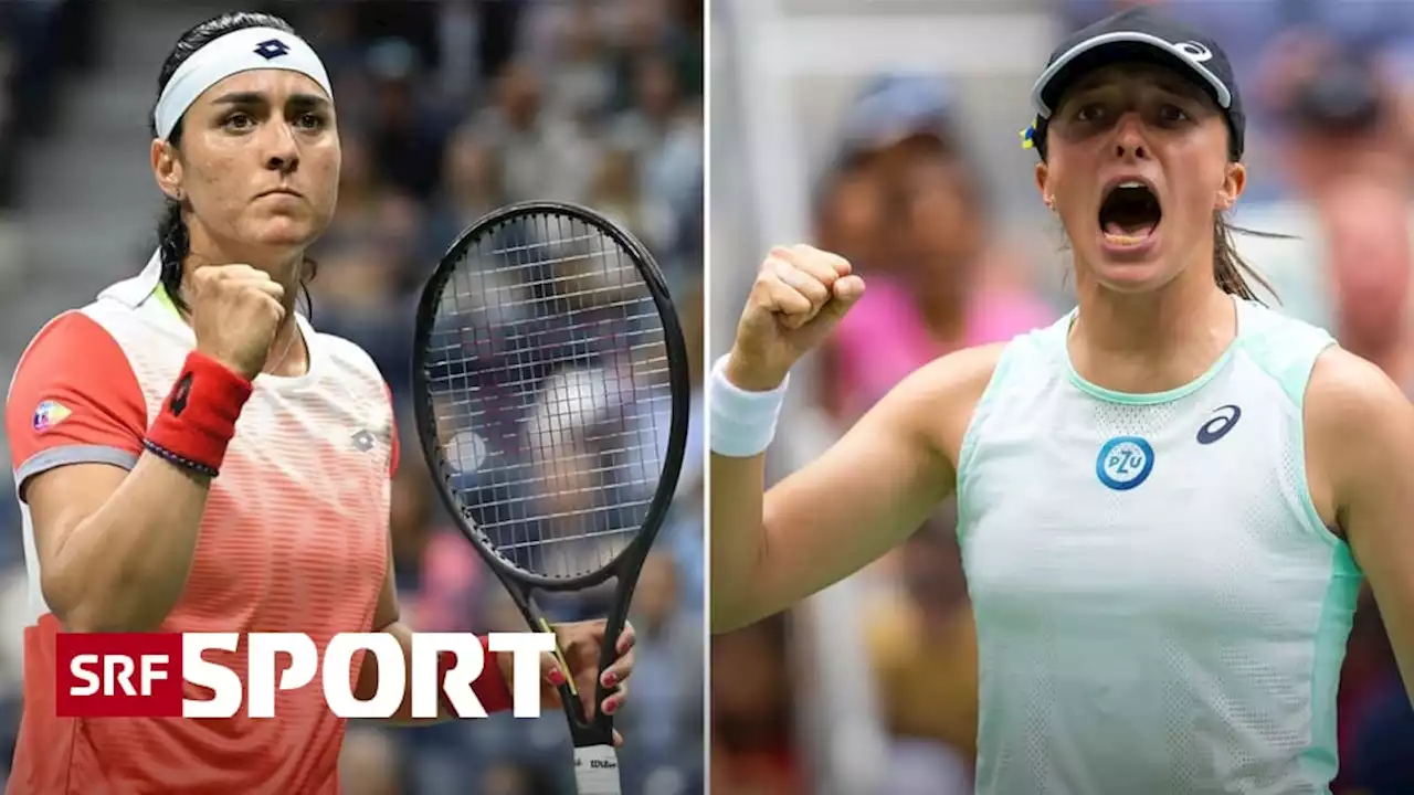 Showdown an den US Open - Jabeur zum Ersten oder Swiatek zum Dritten?