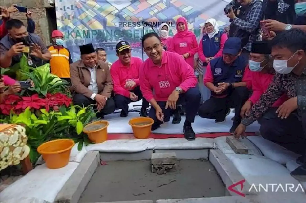 Pembangunan Kampung Gembira Gembrong Sudah 90 Persen, Diresmikan Anies Bulan Ini