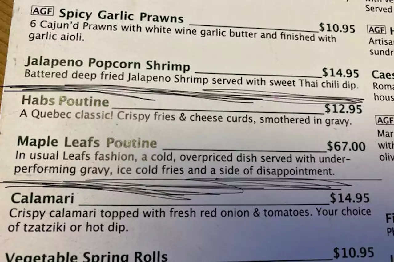 Battle for the soul of Canada’s game playing out on B.C. pub’s poutine menu – Terrace Standard