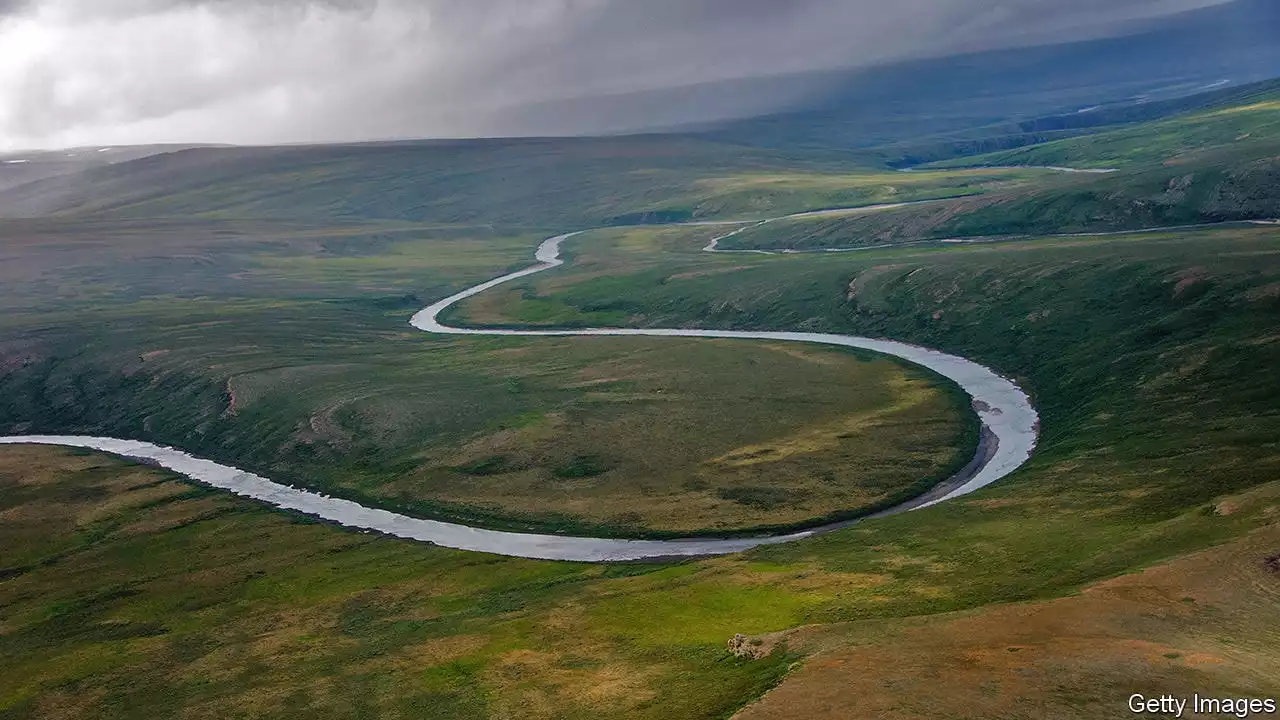 The Alaskan wilderness reveals the past and the future