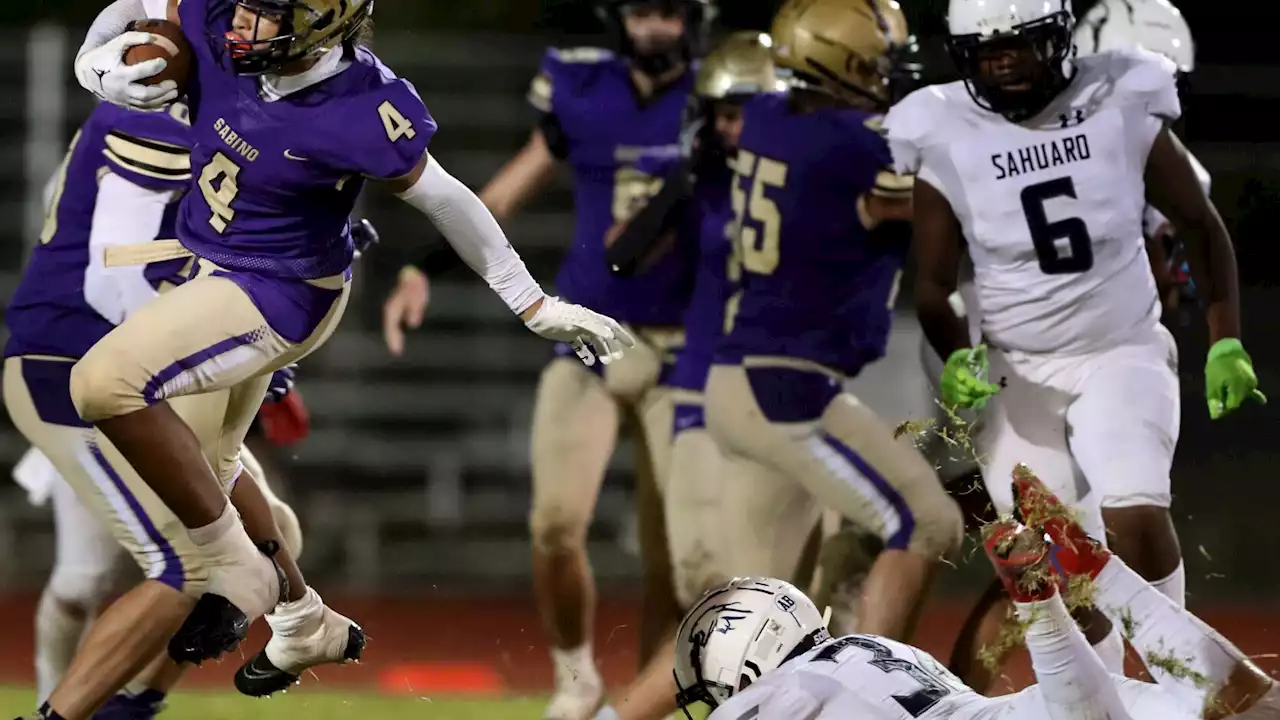 Photos: Sabino vs. Sahuaro high school football