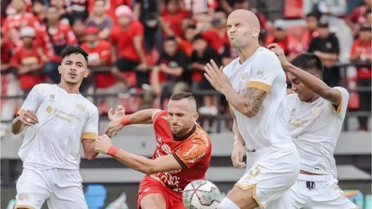 Spaso Hattrick, Bali United Gulung Dewa United Setengah Lusin Gol