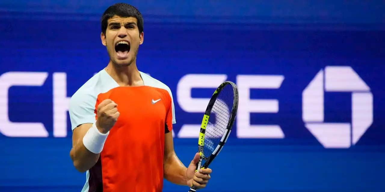 Carlos Alcaraz Ends Frances Tiafoe’s Run at the U.S. Open in a Five-Set Semifinal