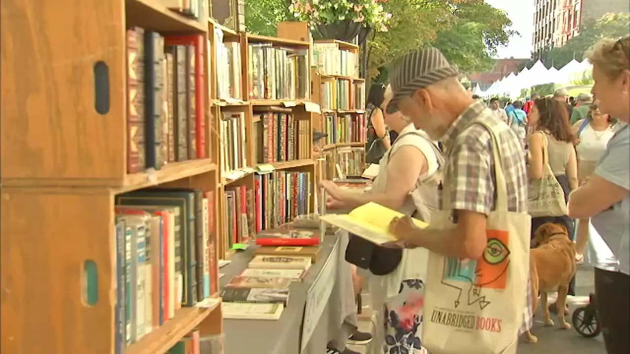 Books-lovers attend Printers Row Lit Fest 2022 in Chicago's South Loop