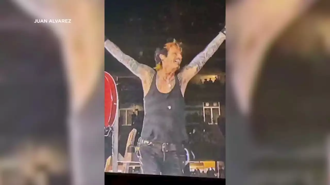 Concertgoer says Motley Crue drummer asked crowd to expose genitals at SF show in Oracle Park