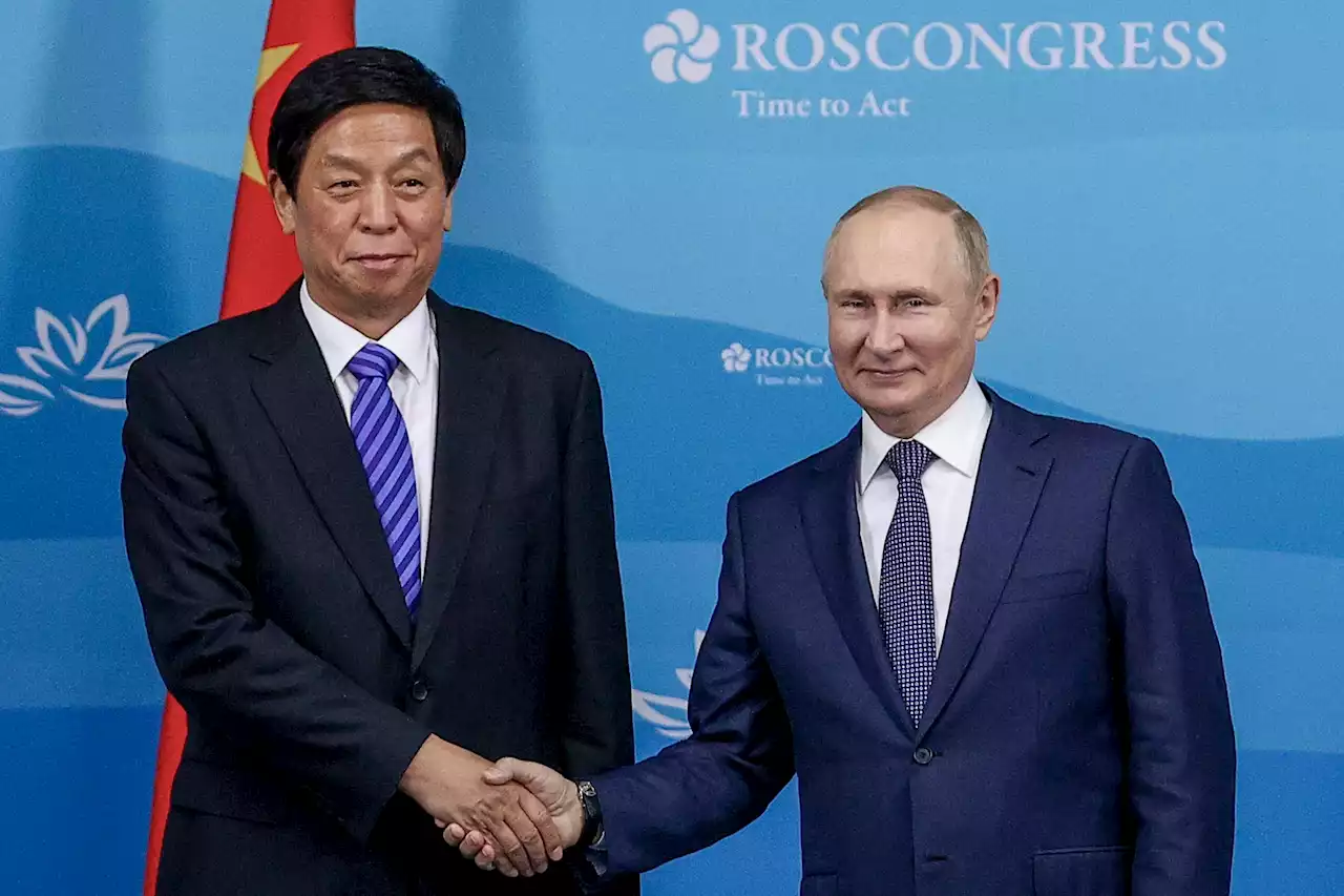 China legislator criticizes sanctions on visit to Russia