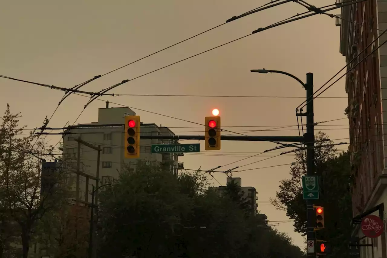 Photos: Vancouverites share smoky shots of city covered in wildfire smoke