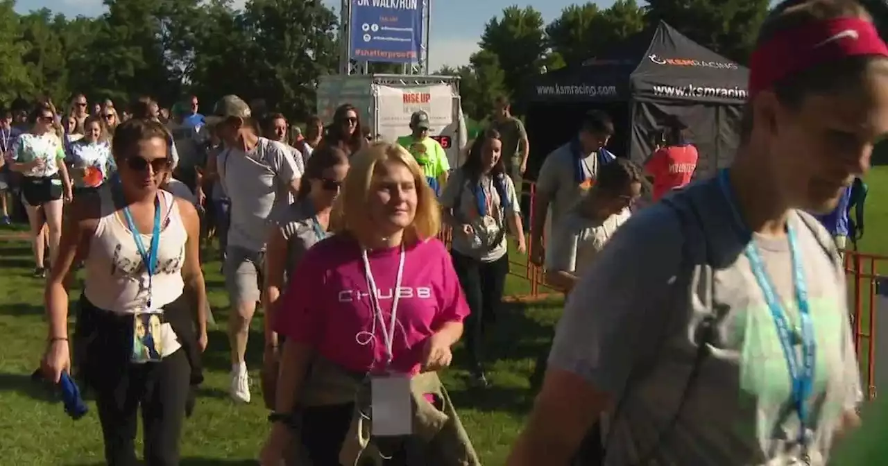 Shatterproof 5K walk held at Soldier Field aims to save lives from addiction crisis