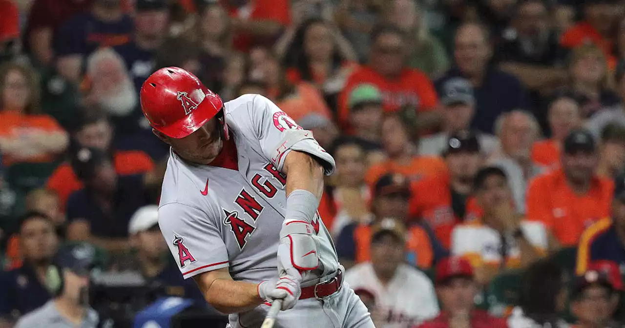 Trout HR 6th game in row; Ohtani blister, Angels top Astros