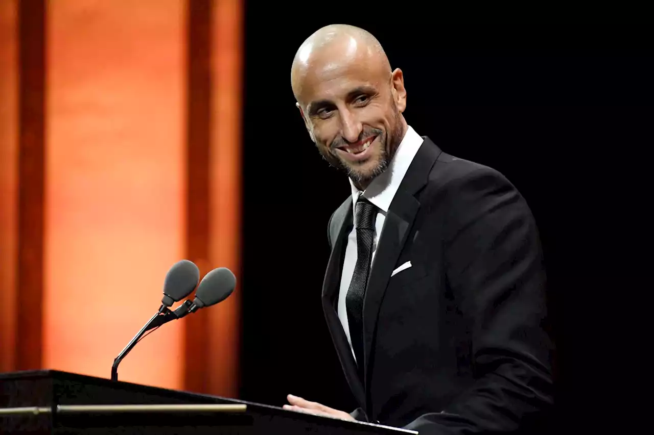 Ginobili revels in his Hall of Fame moment