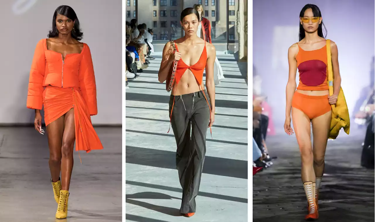 A Juicy Tangerine Trends on the Spring 2023 Runways