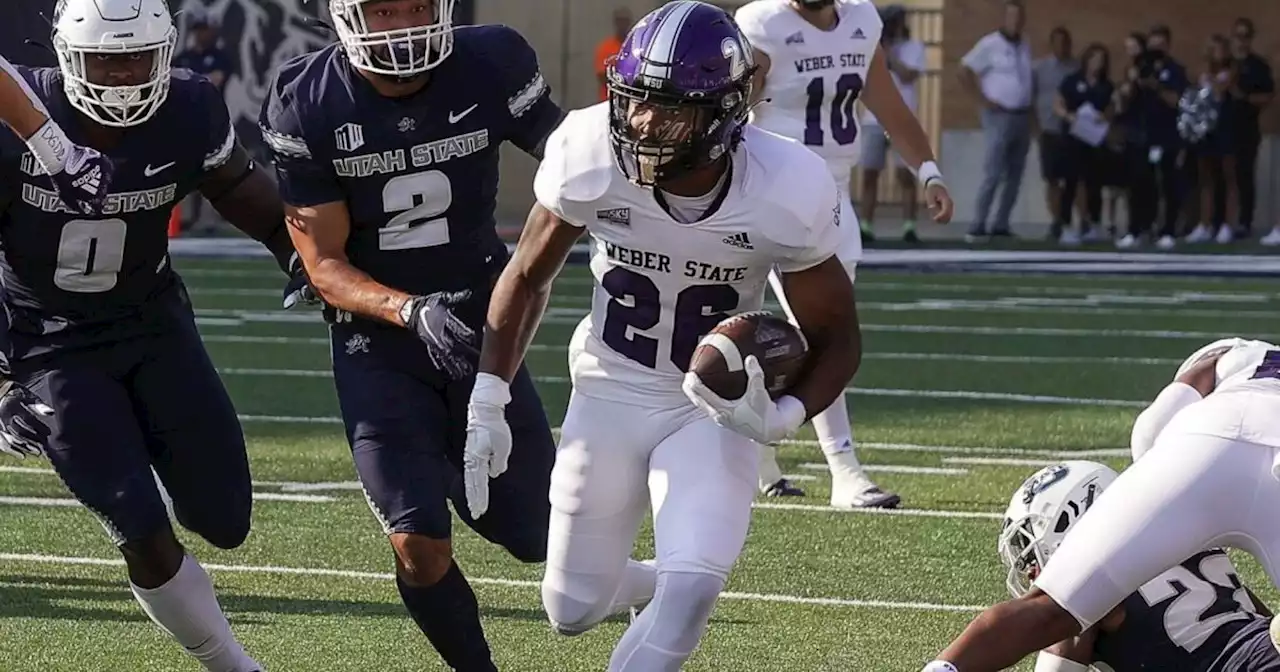 Weber State upsets Utah State 35-7