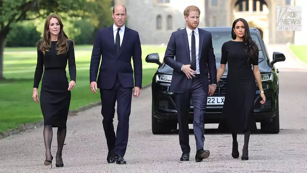 Prince William and Kate Middleton make surprise appearance with Prince Harry and Meghan Markle