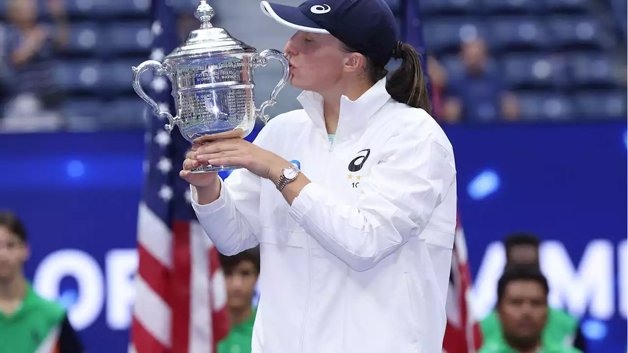 US Open 2022 : imperturbable, Iga Swiatek domine Ons Jabeur et décroche son troisième Grand Chelem