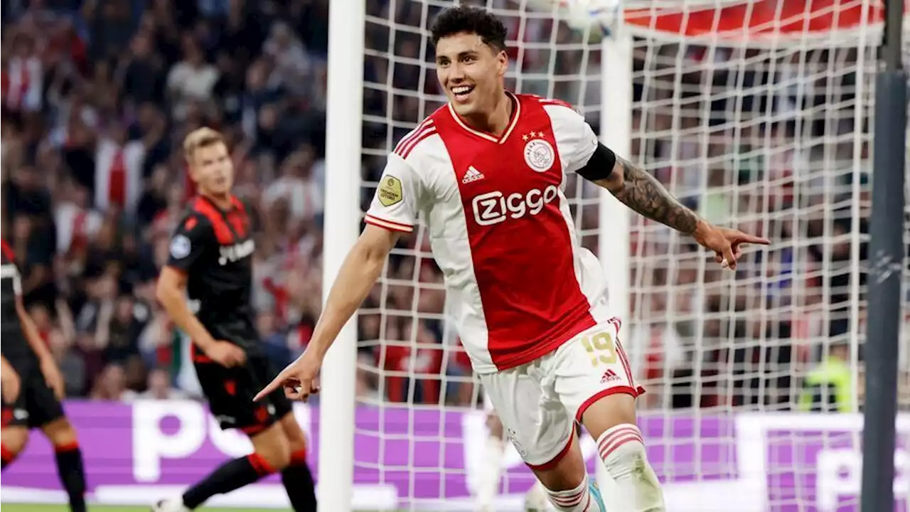 Jorge Sánchez registra primera asistencia con Ajax en goleada sobre Heerenveen