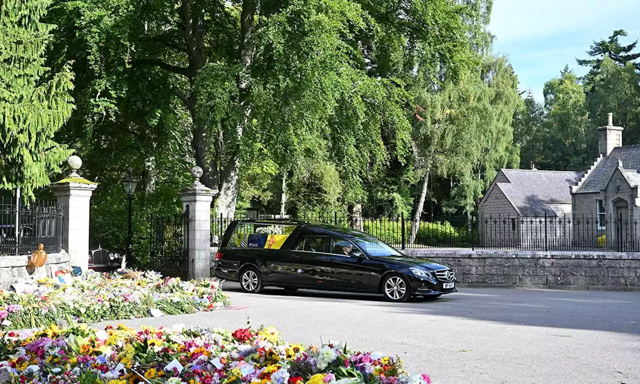 The Queen's coffin leaves Balmoral to Edinburgh - live updates