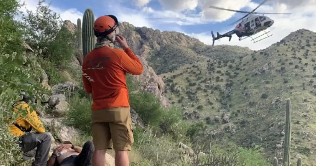 SARA and ADOT rescue 4 dehydrated hikers