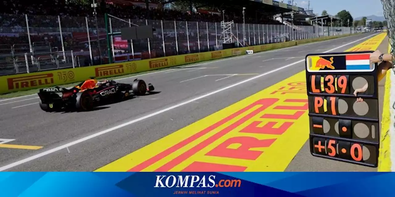 Hasil F1 GP Italia 2022, Verstappen Patahkan Kutukan Monza