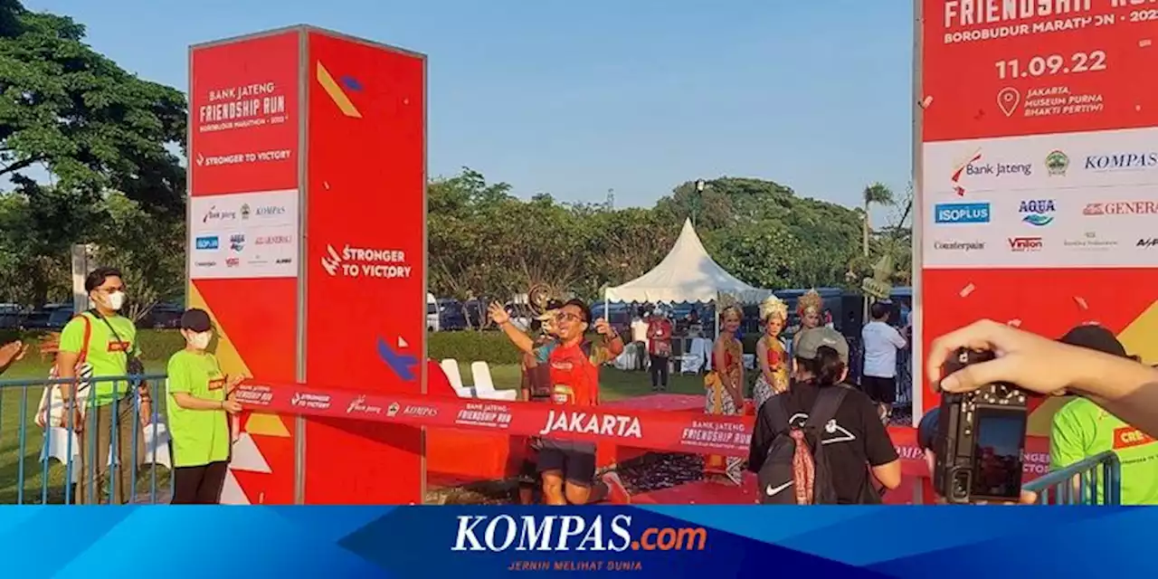 Sambut Borobudur Marathon 2022, Friendship Run Sapa Pelari Jakarta