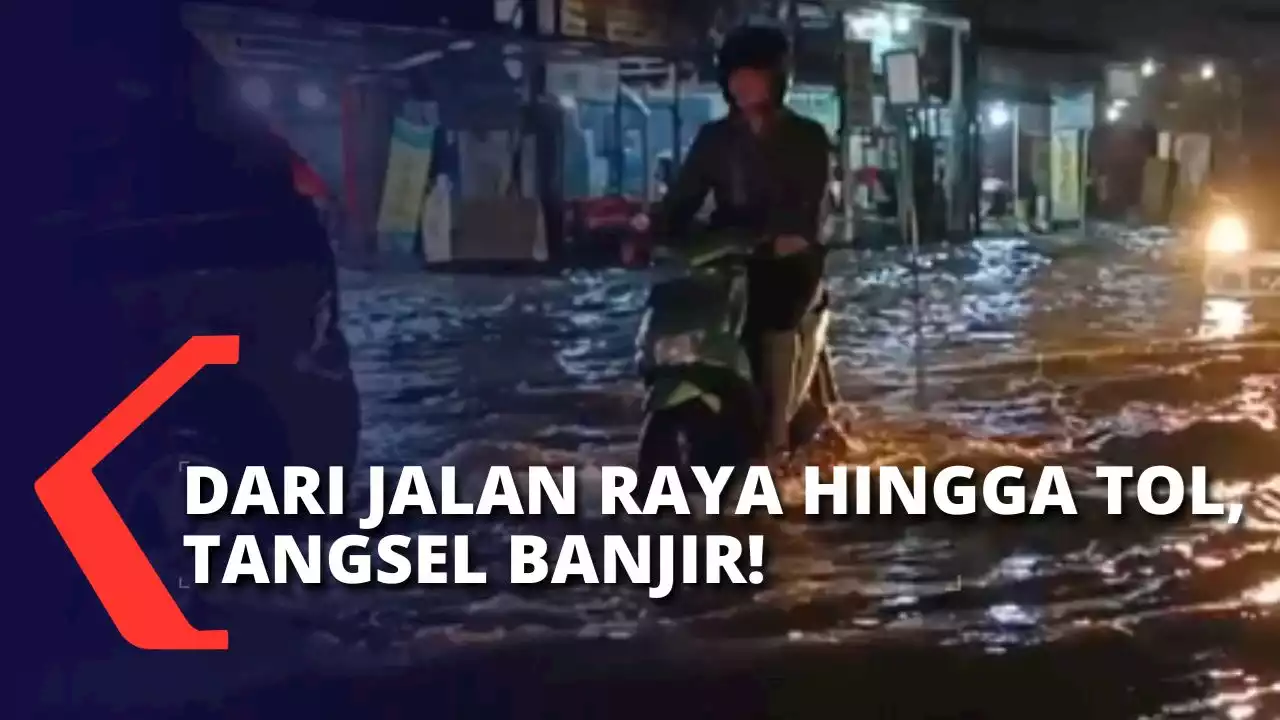 Waspada, BPBD Tangerang Selatan Terima Sejumlah Laporan Bencana Banjir!