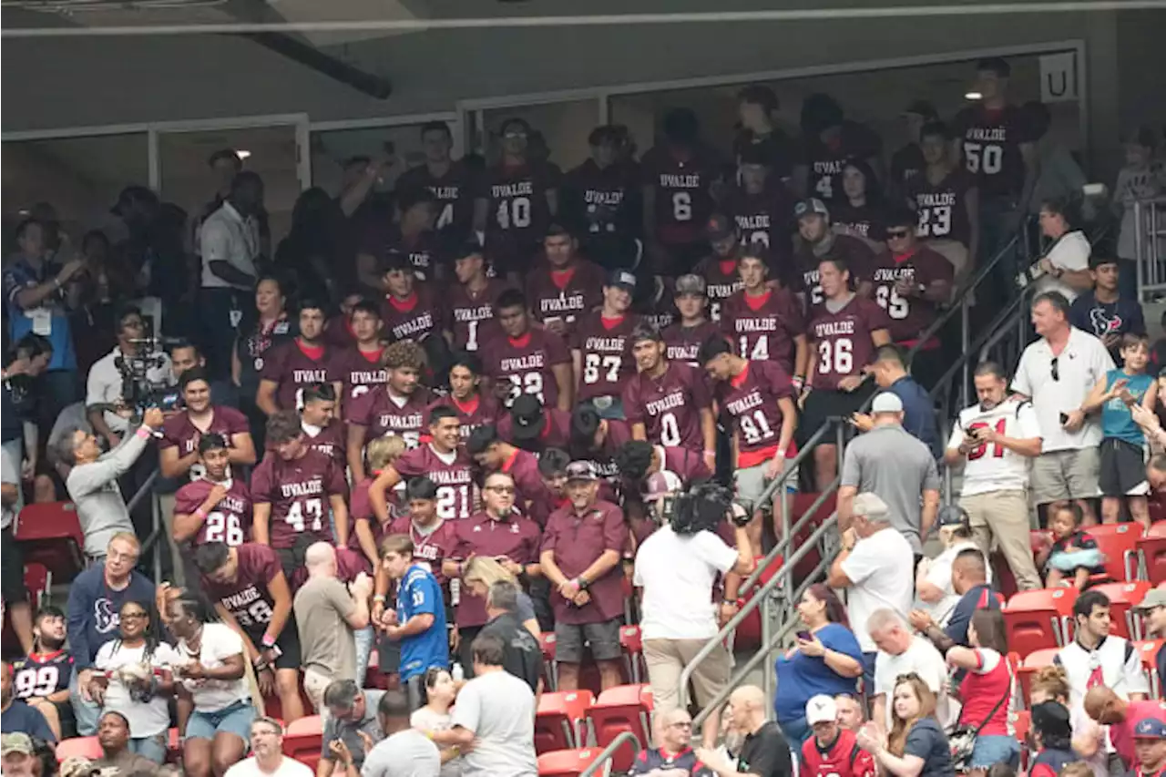 Texans host Uvalde High football team at NRG Stadium: ‘It means the world’