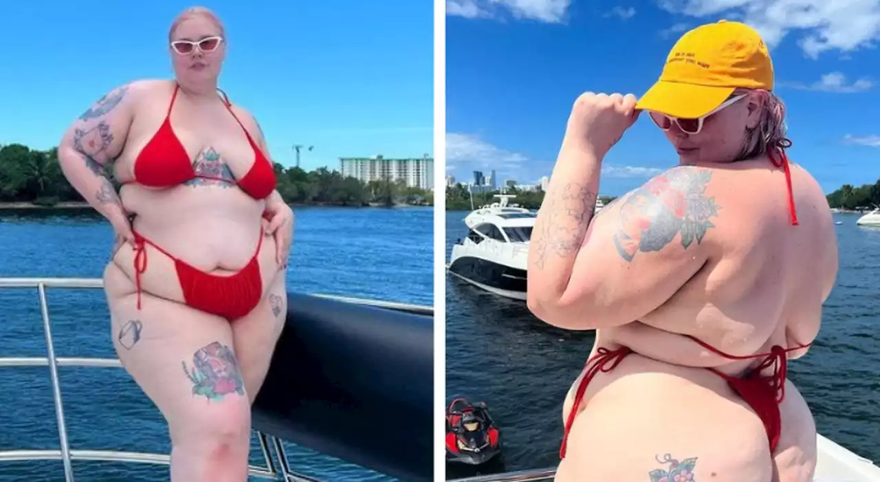 «Sei grassa, devi metterti reggiseno e panciera»: l'influencer sfida gli hater e risponde così