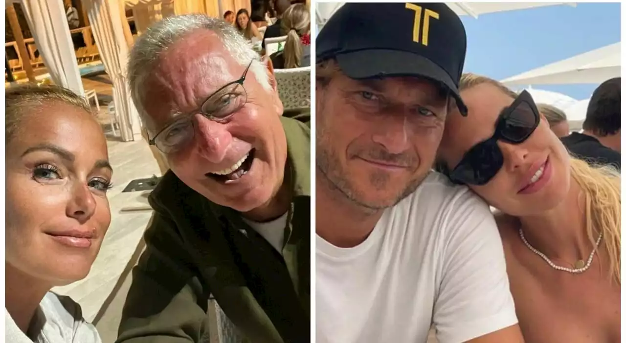 Totti-Ilary, la battuta di Bonolis su Twitter: «Dopo la Guerra dei Roses abbiamo la Guerra dei Rolex»