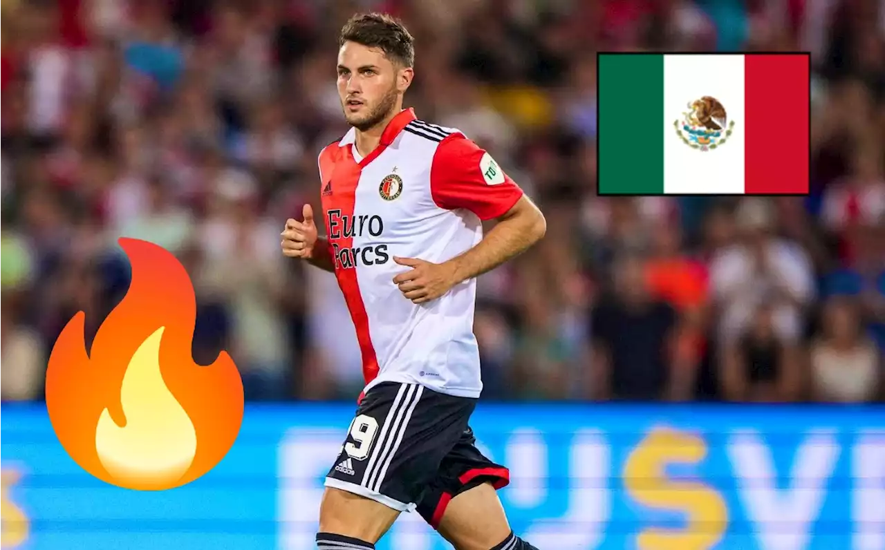 Santiago Giménez mete GOL con Feyenoord contra Rotterdam VIDEO