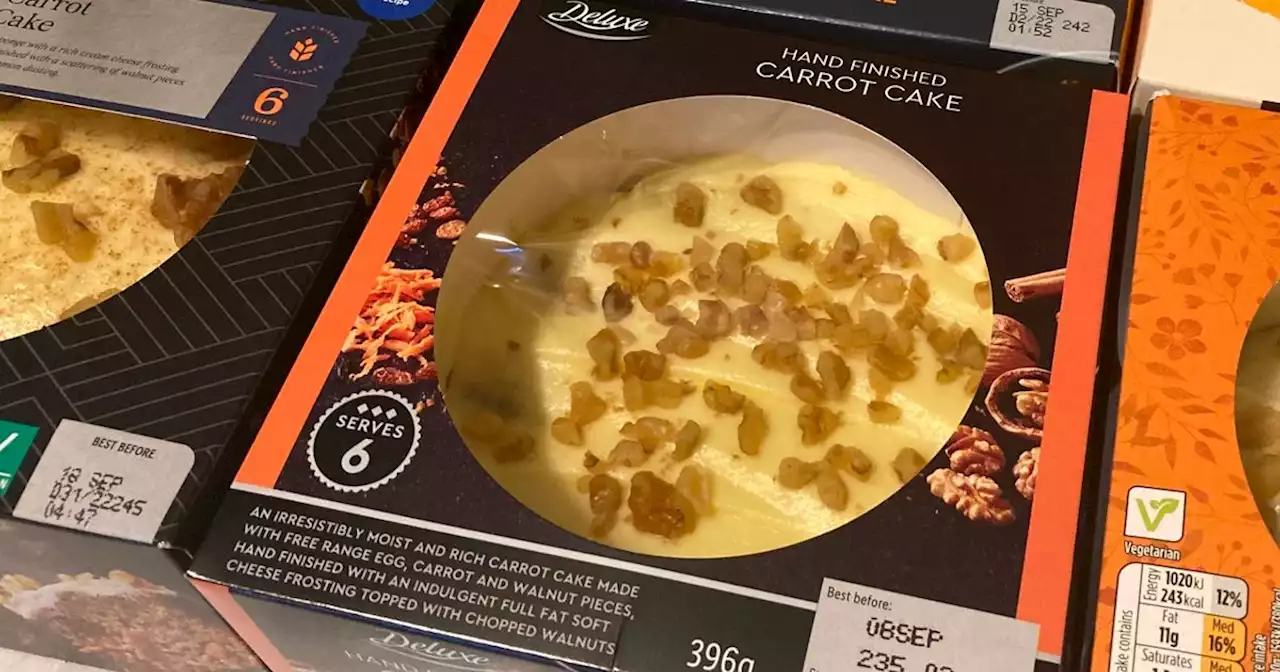 We tried carrot cake from every supermarket and all went nuts for the same one