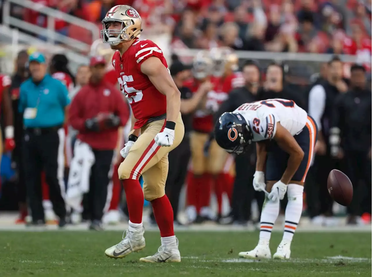 49ers George Kittle, Danny Gray, Ty Davis-Price out for opener at Bears