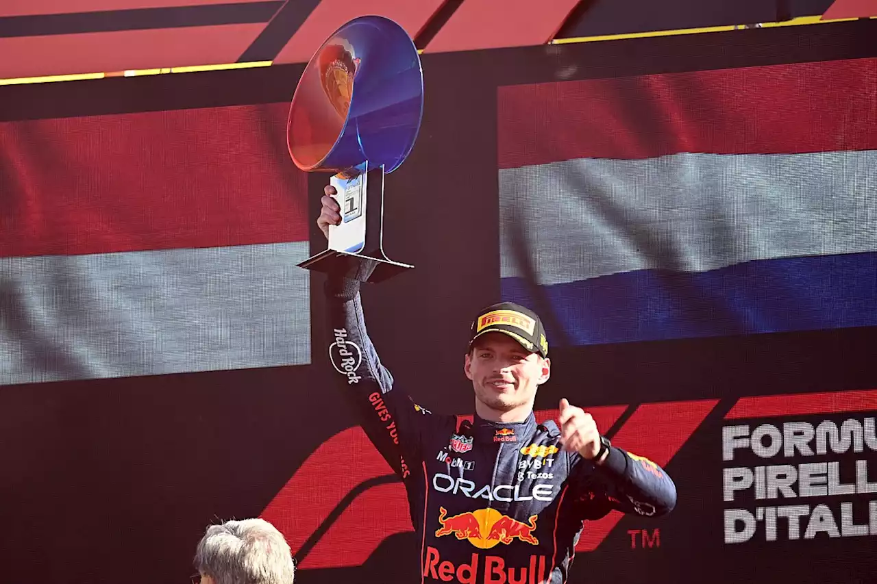 Verstappen: Boos at F1 Italian GP &quot;won't spoil my day&quot;